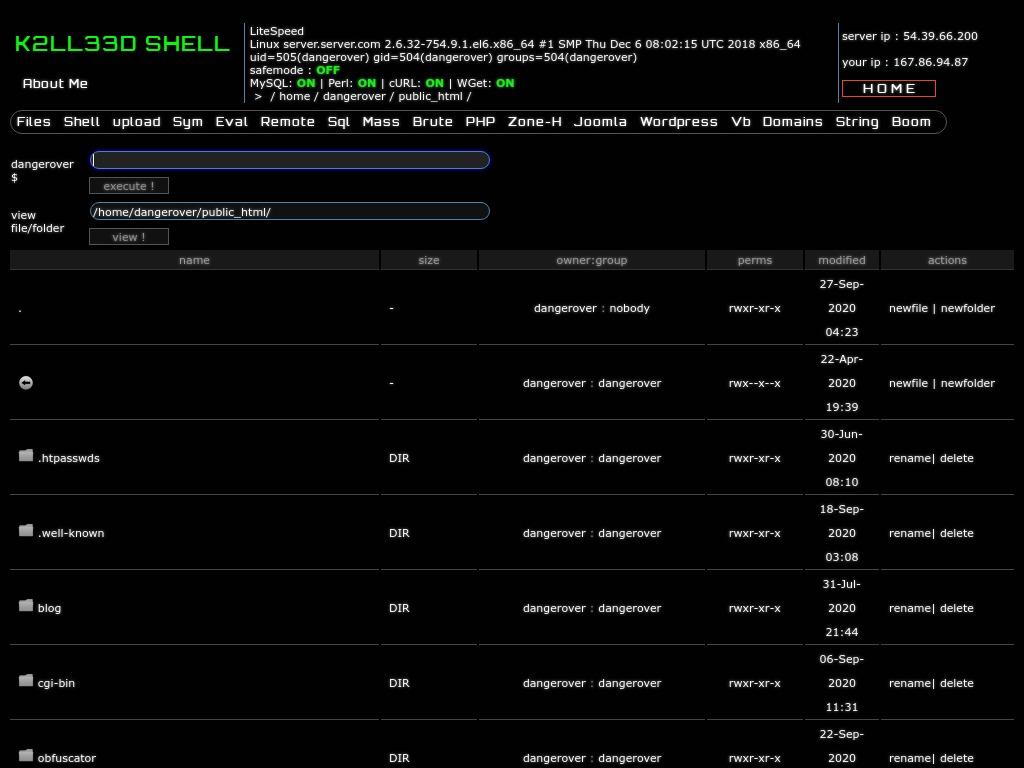 K2ll33d Shell cover preview